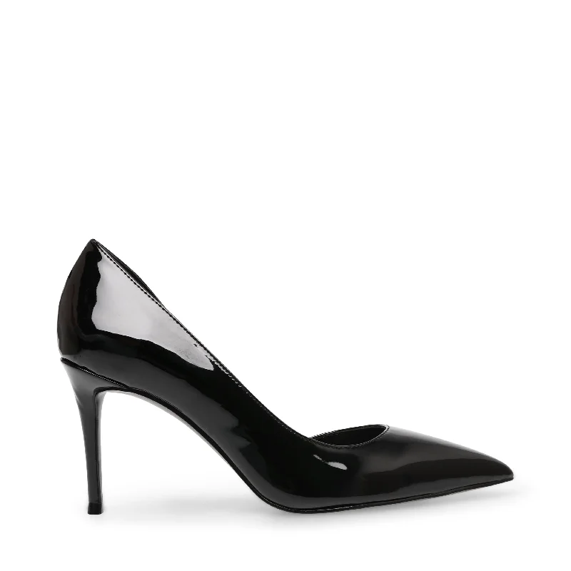 LESSONS BLACK---Fashionable Kitten Heels for Date Night