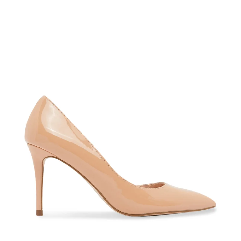 LESSONS BLUSH PATENT---Fashionable Kitten Heels for Date Night