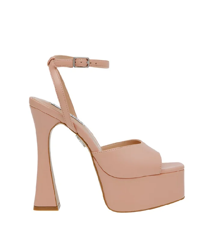 LIGHTNESS LIGHT PINK---Fashionable Kitten Heels for Date Night