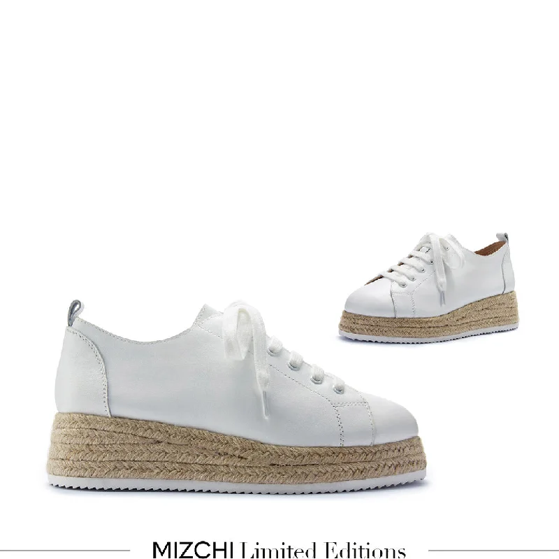 Versatile Heeled Sandals for Any Occasion---*LILAH - espadrille flatform sneakers