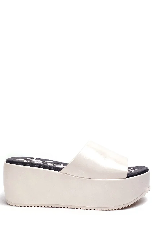 Lily Off White Vegan Leather---Comfortable Leather Pumps for Office and Everyday Wear