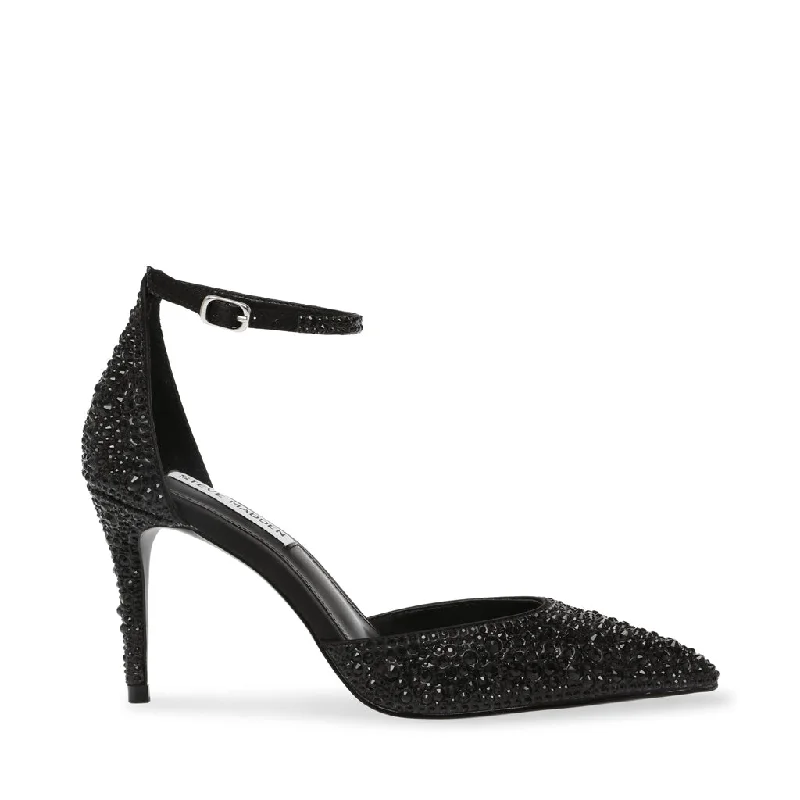 Affordable Rhinestone Pumps for a Dazzling Look---Linsey-R Pump BLACK CRYSTAL