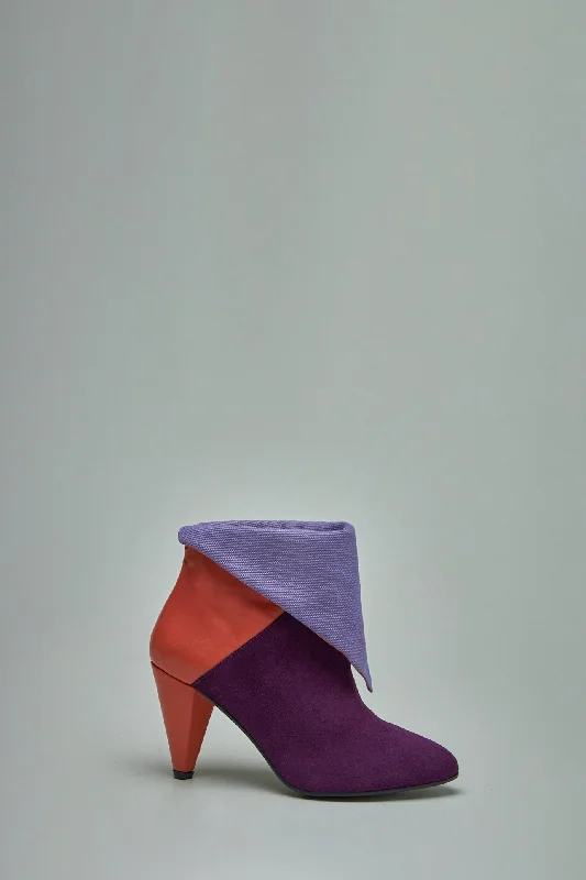 Lise Coral – purple grape - Lilac---Fashionable Kitten Heels for Date Night