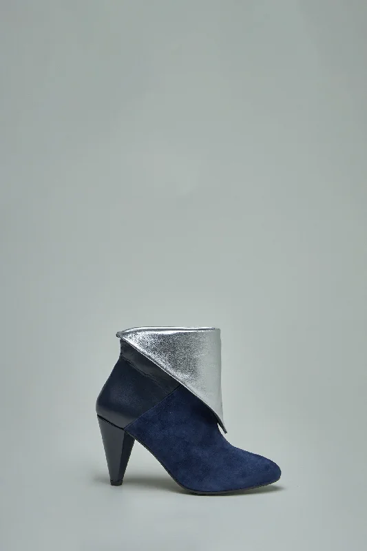 Lise Dark blue---Fashionable Kitten Heels for Date Night