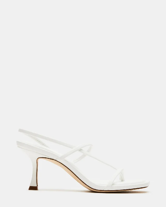 Versatile Heeled Sandals for Any Occasion---LOCKE WHITE