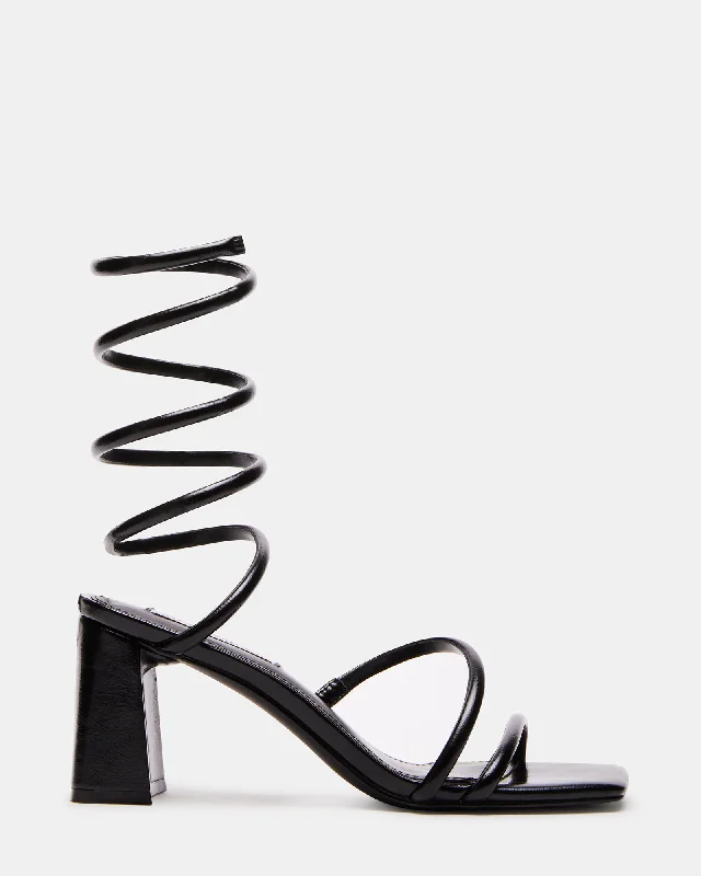 Versatile Heeled Sandals for Any Occasion---LOPEZ BLACK