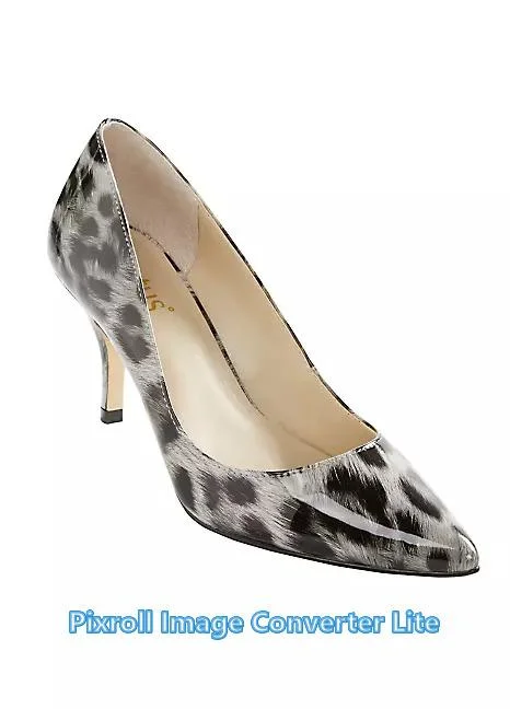 Stiletto Heel Pumps with Perfect Fit--Lotus Ladies Leopard Print Court Shoes-Fashionable & Classic