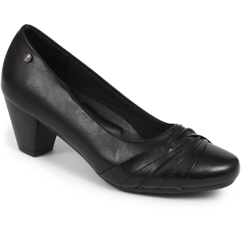 Stiletto Heel Pumps with Perfect Fit--Low Heeled Court Shoes  - WK39011 / 324 955-Fashionable & Classic