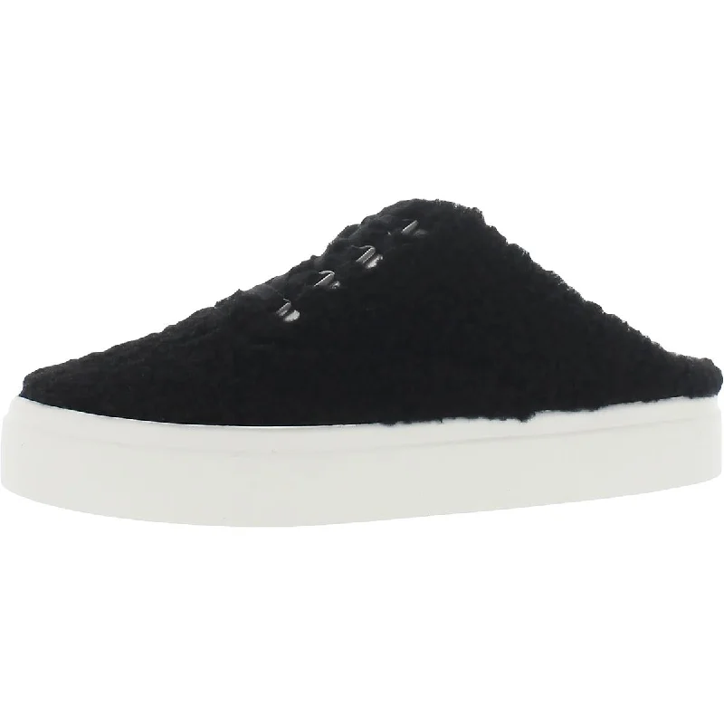 Stylish Slip-On Pumps for Quick Elegance---Lucky Brand Tolini Women's Faux Fur Backless Slip On Fashion Sneakers