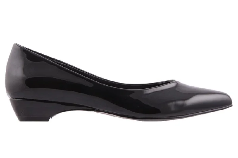 Versatile Heeled Sandals for Any Occasion---LUMBAA BLACK PATENT