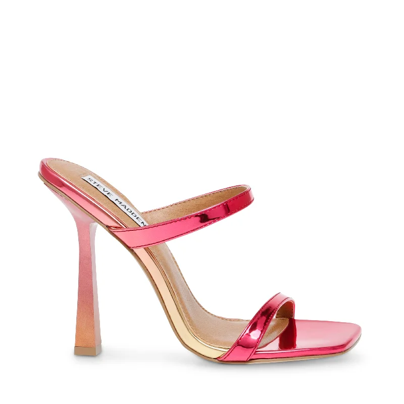 LUNAH FUCHSIA OMBRE---Fashionable Kitten Heels for Date Night