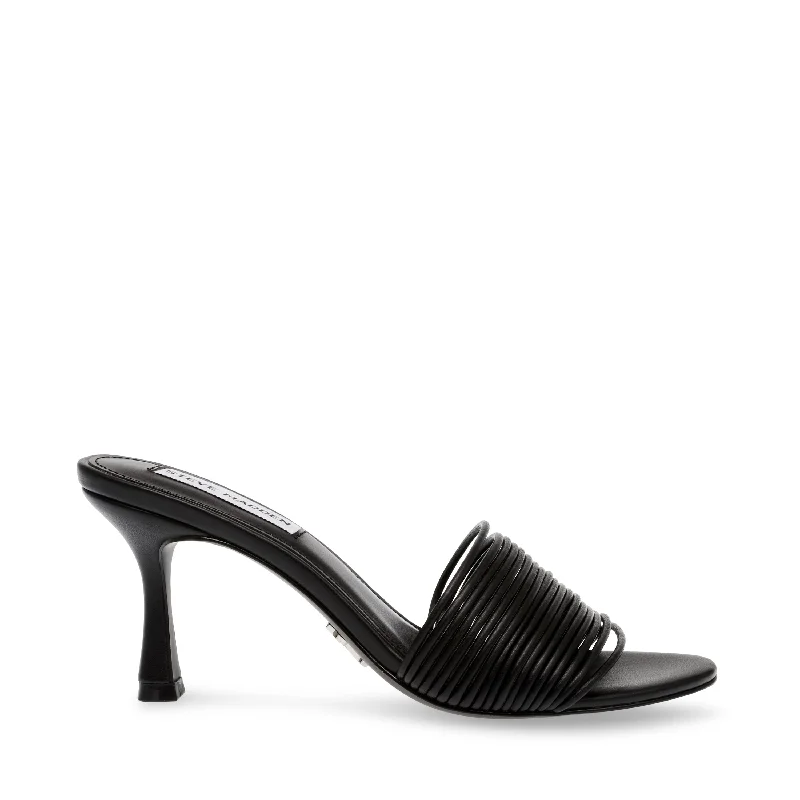 LUVVY BLACK---Fashionable Kitten Heels for Date Night