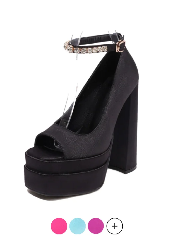 Magda Women's Heels---Fashionable Kitten Heels for Date Night