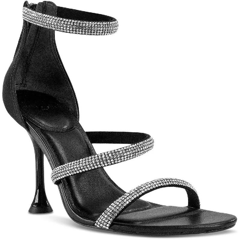 Stylish Ankle Strap Heels for Women--Marc Fisher LTD Womens CARITA Dressy Open Toe Ankle Strap