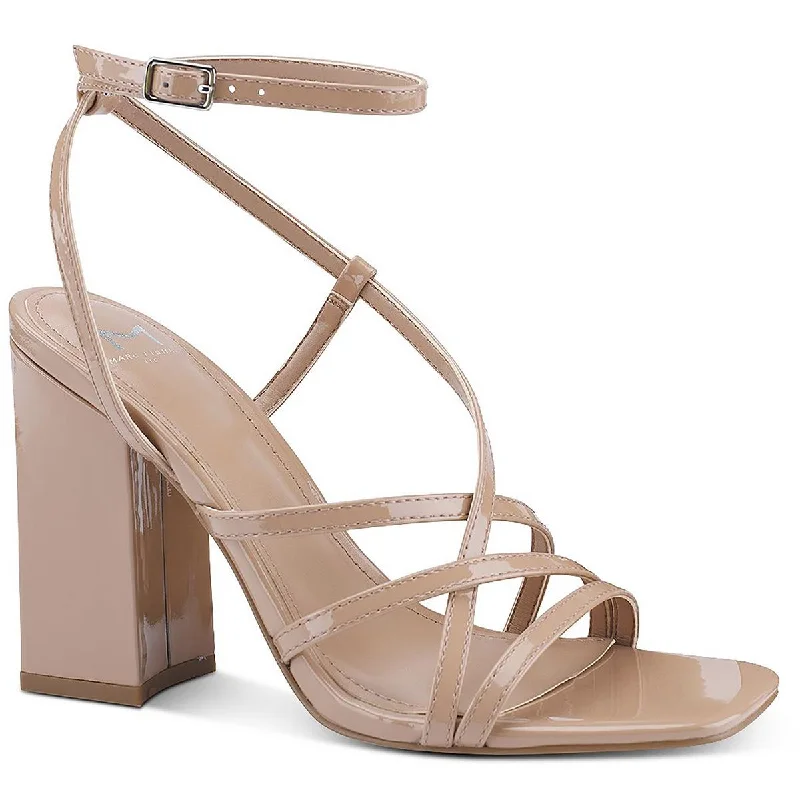 Stylish Ankle Strap Heels for Women--Marc Fisher LTD Womens Edalyn Strappy Leather Ankle Strap