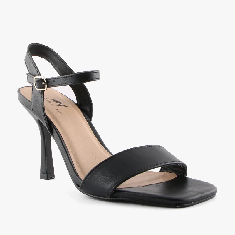 Versatile Heeled Sandals for Any Occasion---MARLEE BLACK