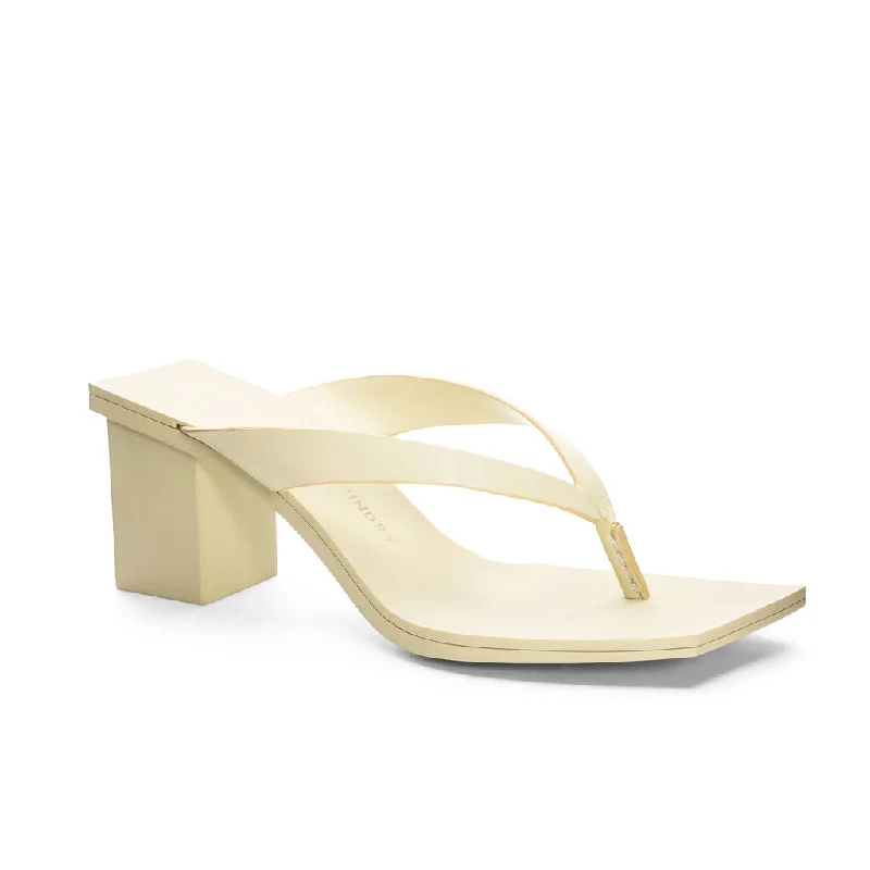 Versatile Heeled Sandals for Any Occasion---MARNA LIME SMOOTH HEEL