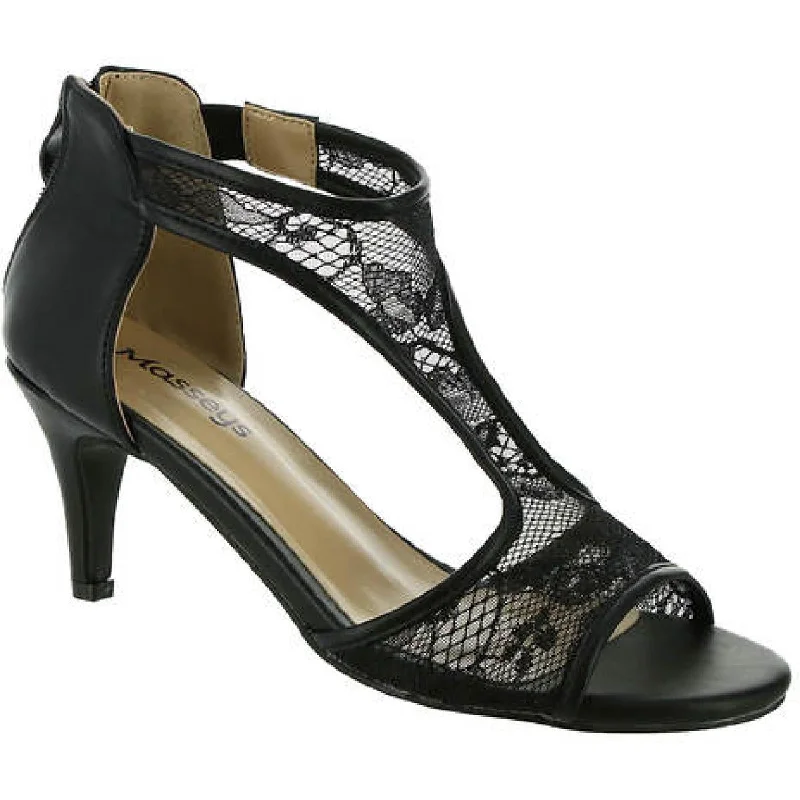 Trendy D'Orsay Pumps for Fashion-Forward Women---Masseys Womens Tonya Ankle Back Zipper D'Orsay Heels