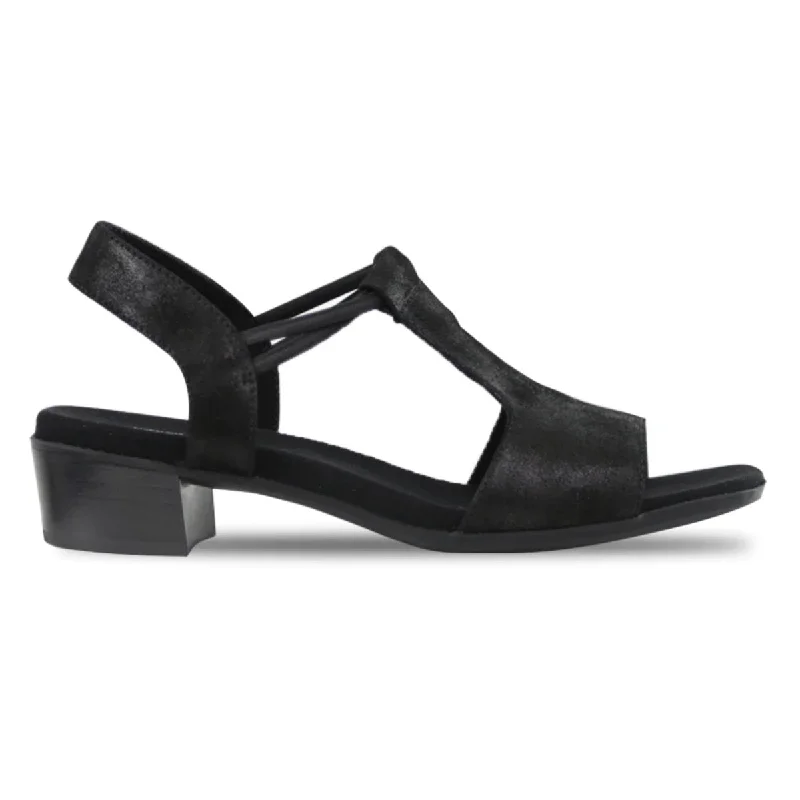 Versatile Heeled Sandals for Any Occasion---Munro Women's Susan Nero Stardust