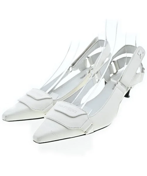 courreges Pumps/Heels---Fashionable Kitten Heels for Date Night