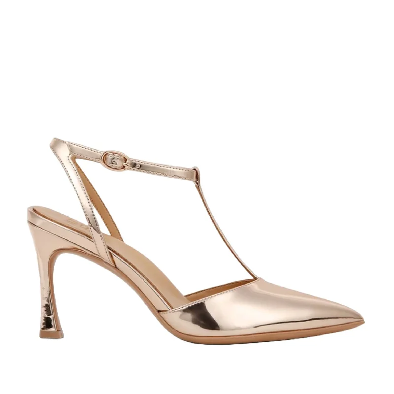 Naturalizer Women's Astrid in Rose Gold---Fashionable Kitten Heels for Date Night