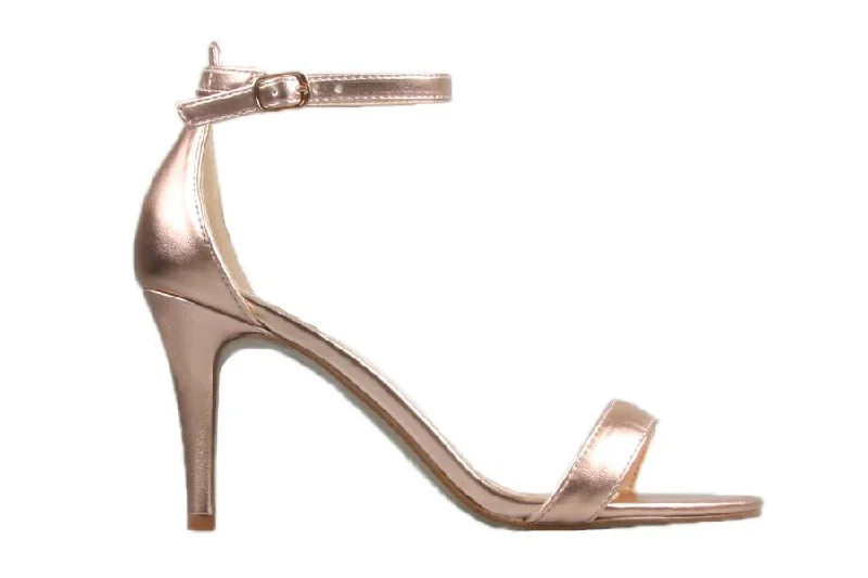 Versatile Heeled Sandals for Any Occasion---NEEDIT ROSE GOLD