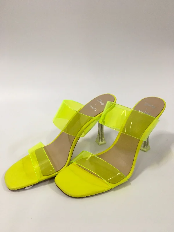 Stiletto Heel Pumps with Perfect Fit--Neon Shoes Heels Stiletto Aldo, Size 7.5-Fashionable & Classic