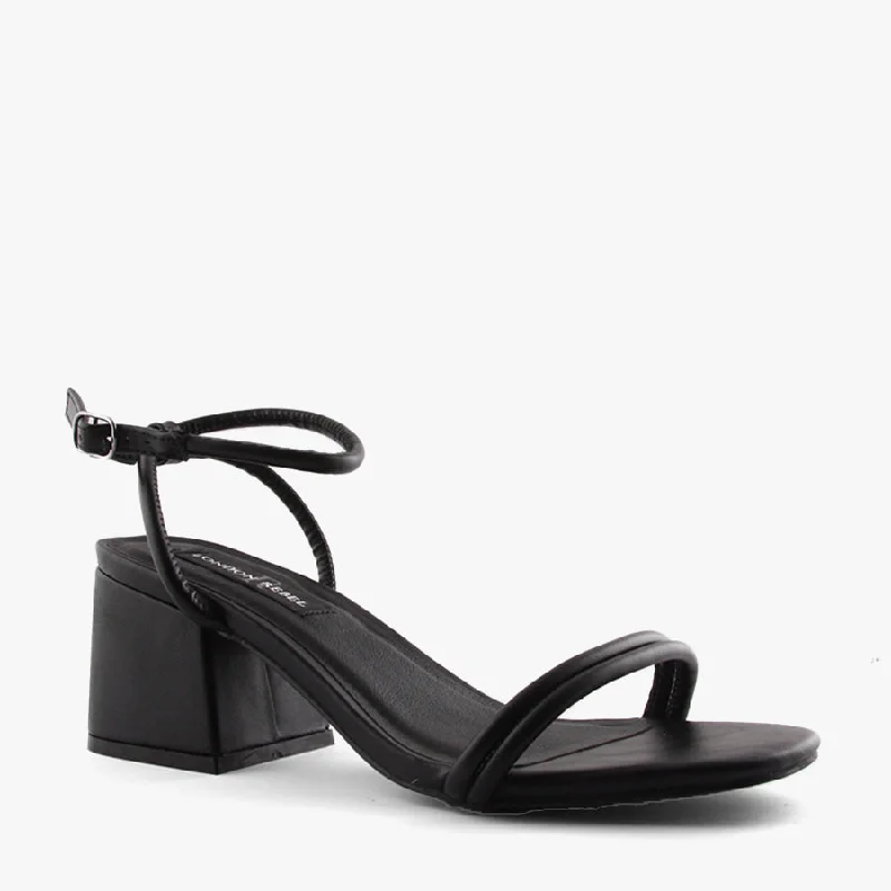 Versatile Heeled Sandals for Any Occasion---NEVE BLACK