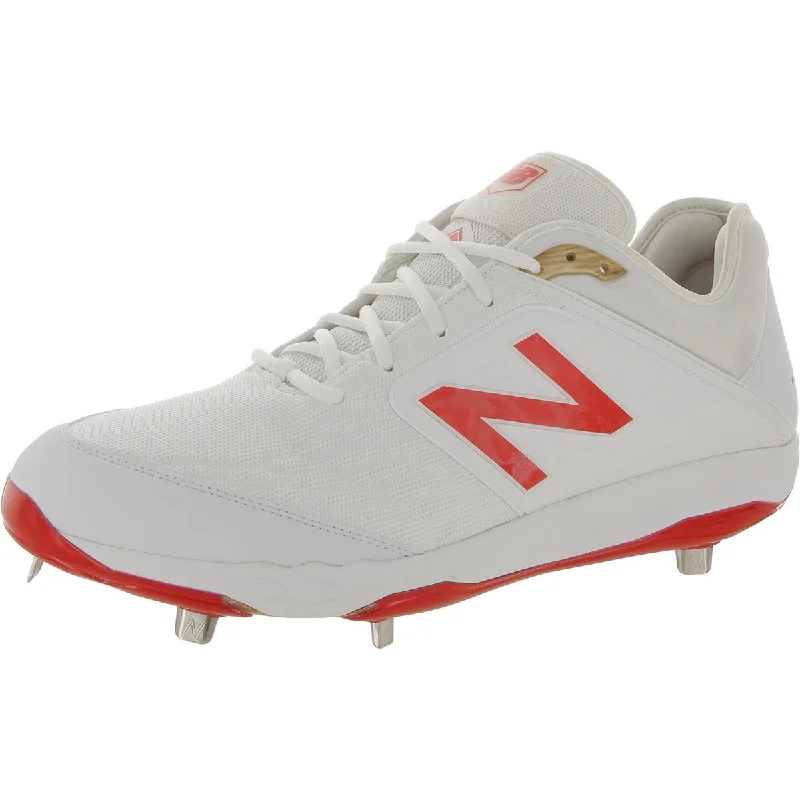 New Balance Mens Faux Leather Fast Pitch Cleats---Comfortable Leather Pumps for Office and Everyday Wear