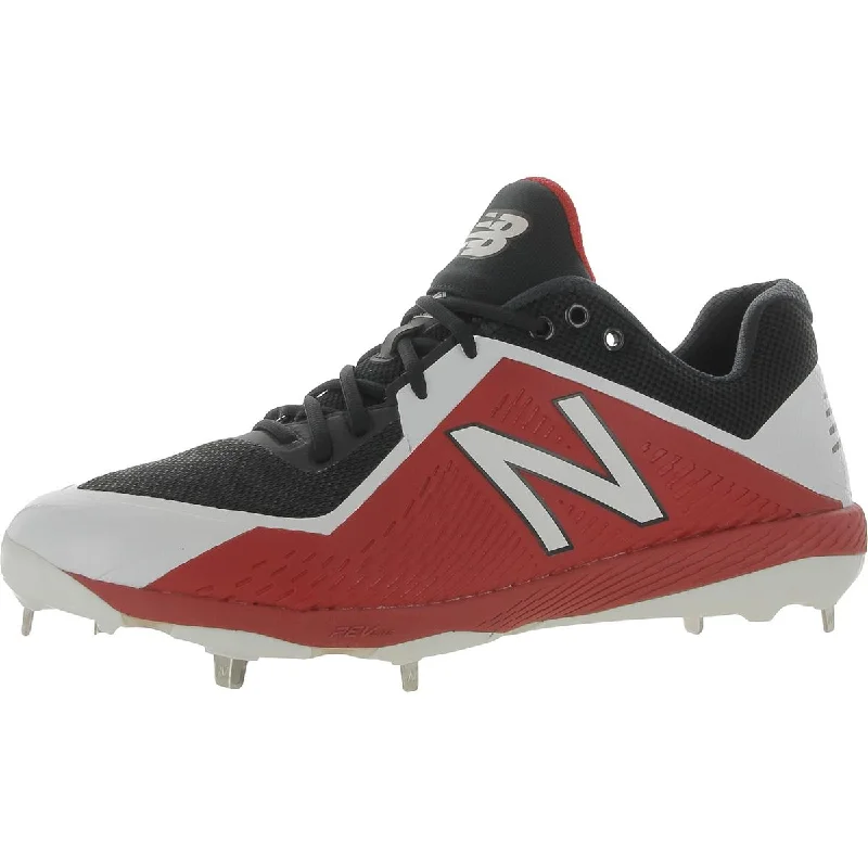 New Balance Mens Faux Leather Metal Cleats---Comfortable Leather Pumps for Office and Everyday Wear