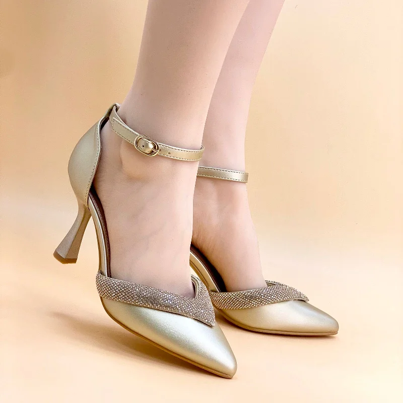 Stiletto Heel Pumps with Perfect Fit--NEW ,  WOMEN SHOES HEELS W104-Fashionable & Classic