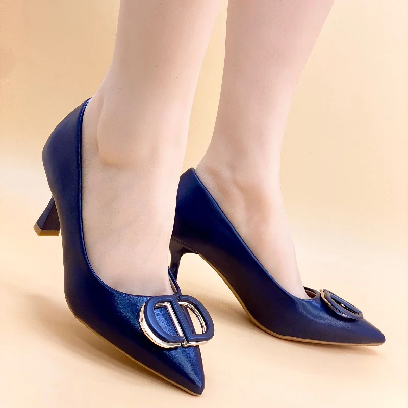 Stiletto Heel Pumps with Perfect Fit--NEW ,  WOMEN SHOES HEELS W131-Fashionable & Classic