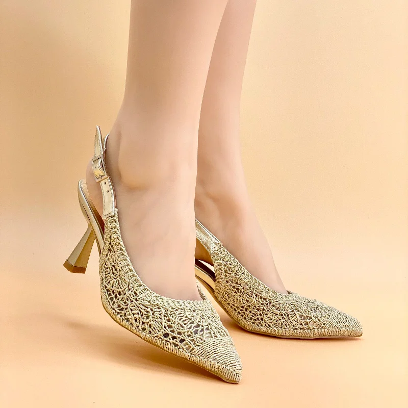 Stiletto Heel Pumps with Perfect Fit--NEW ,  WOMEN SHOES HEELS W388-Fashionable & Classic