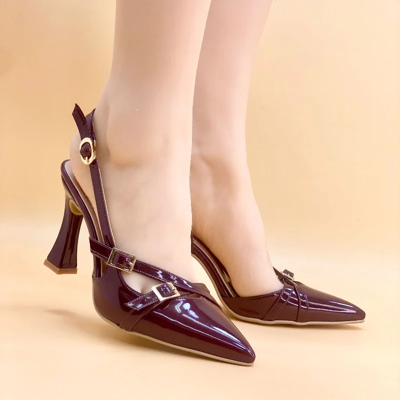 Stiletto Heel Pumps with Perfect Fit--NEW ,  WOMEN SHOES HEELS W477-Fashionable & Classic