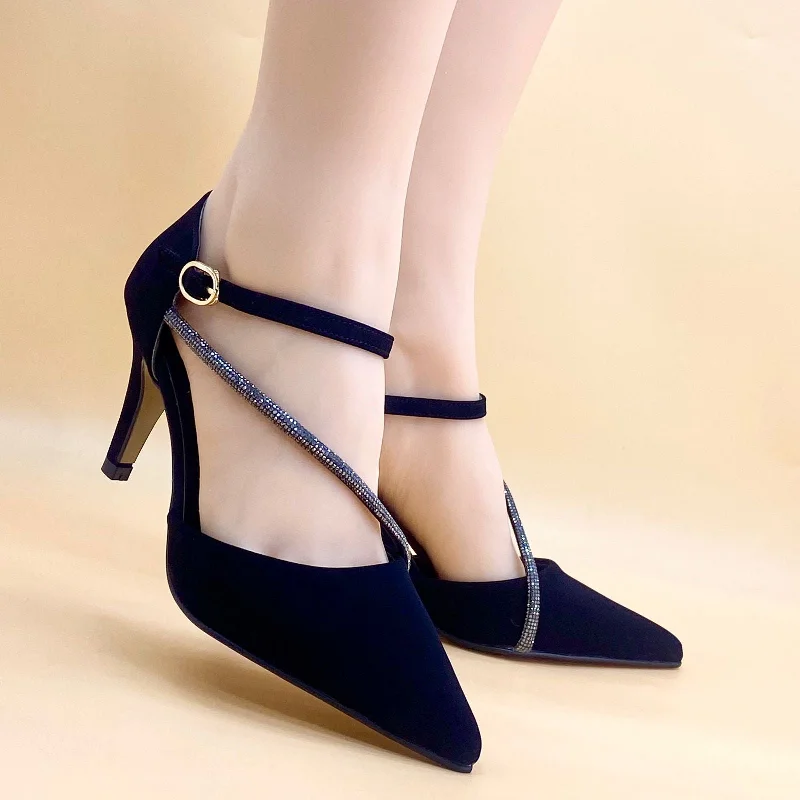 Stiletto Heel Pumps with Perfect Fit--NEW ,  WOMEN SHOES HEELS W539-Fashionable & Classic