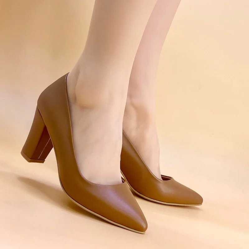 Stiletto Heel Pumps with Perfect Fit--NEW ,  WOMEN SHOES HEELS W646-Fashionable & Classic