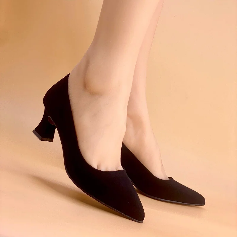 Stiletto Heel Pumps with Perfect Fit--NEW ,  WOMEN SHOES HEELS W656-Fashionable & Classic