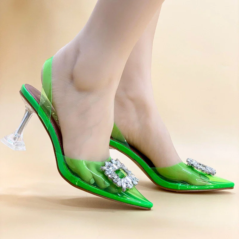 Stiletto Heel Pumps with Perfect Fit--NEW ,  WOMEN SHOES HEELS W795-Fashionable & Classic