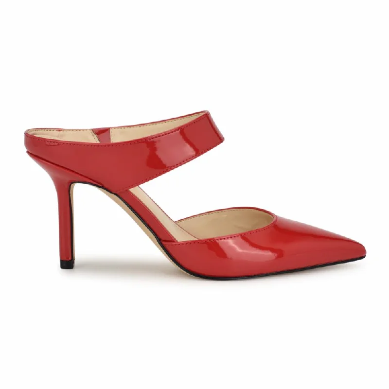 Sleek and Shiny Patent Pump Heels for a Polished Look--Nine West Women's Darian3 Rouge23/Sleek Patent Pu M