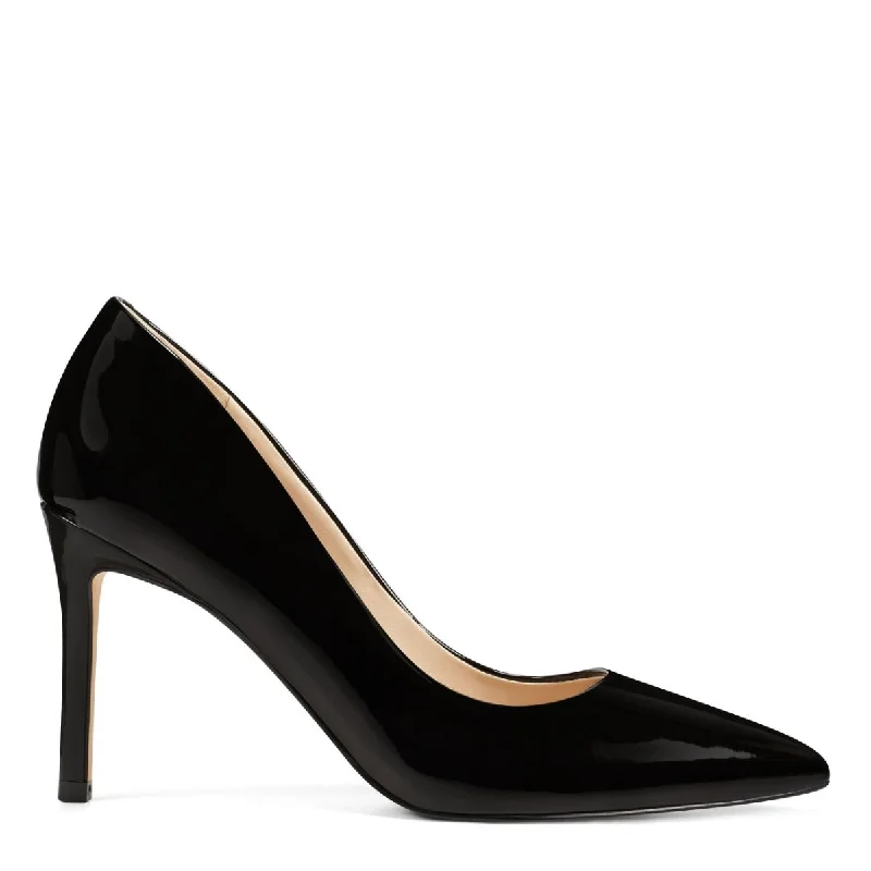 Nine West Women's Ezra3 in Black---Fashionable Kitten Heels for Date Night