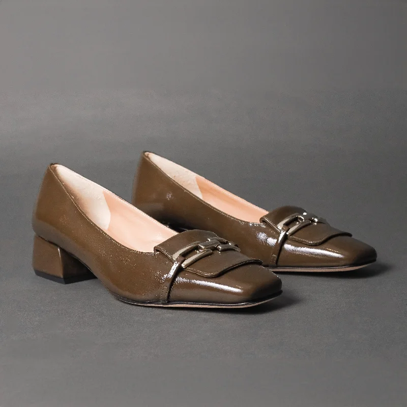 Versatile Heeled Sandals for Any Occasion---Ninfea Olive