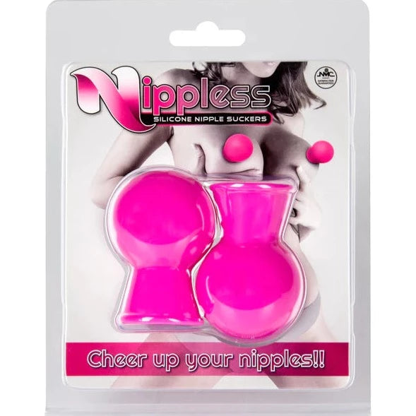 Versatile Heeled Sandals for Any Occasion---Nippless Silicone Nipple Suckers Pink