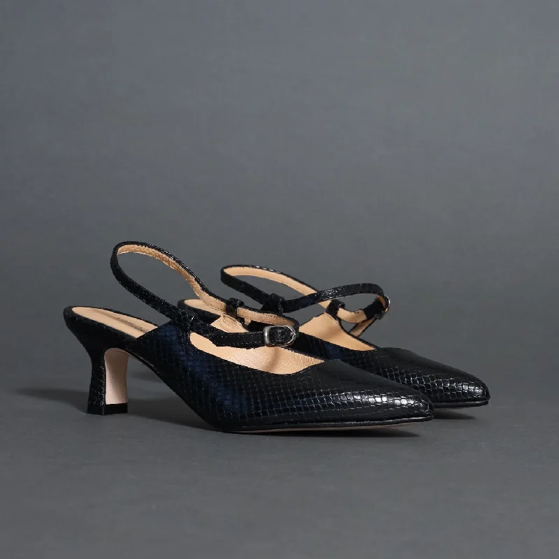 Versatile Heeled Sandals for Any Occasion---Onice Black