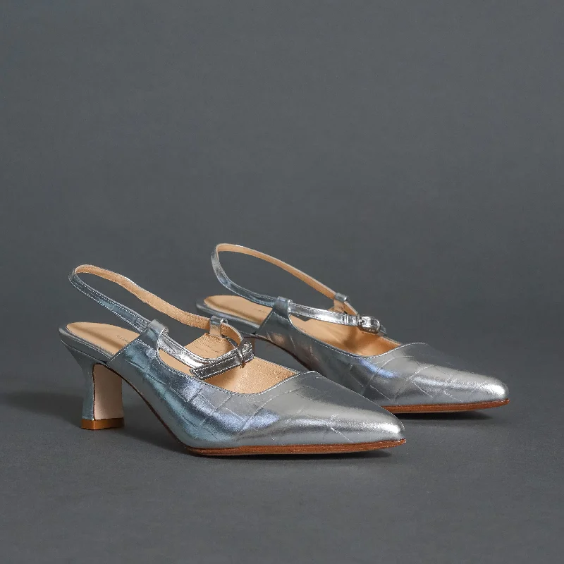 Versatile Heeled Sandals for Any Occasion---Onice Silver