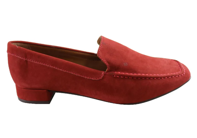 Orcade Karin Womens Leather Low Heel Shoes Made In Brazil---Comfortable Leather Pumps for Office and Everyday Wear