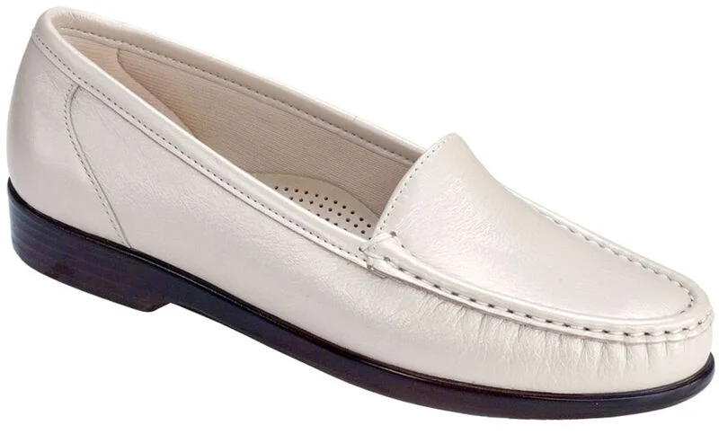 Trendy Chunky Heel Pumps for Casual Wear--Simplify Slip On Loafer at Brandy's Shoes Made in USA