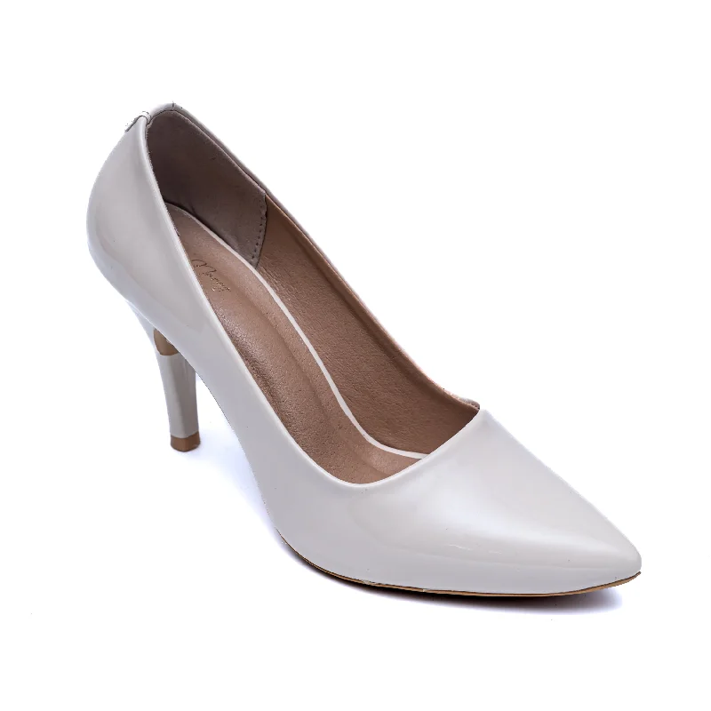 Versatile Heeled Sandals for Any Occasion---Patented Pumps - Cream