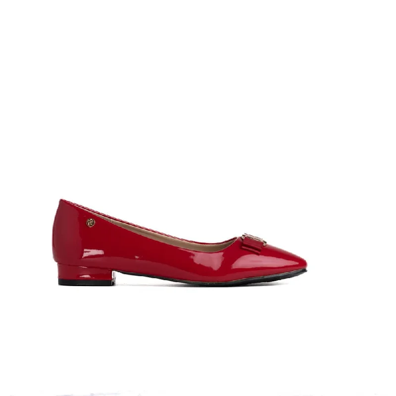 Pierre Cardin Ladies Pcl10208 Melisse 1 Red---Fashionable Kitten Heels for Date Night