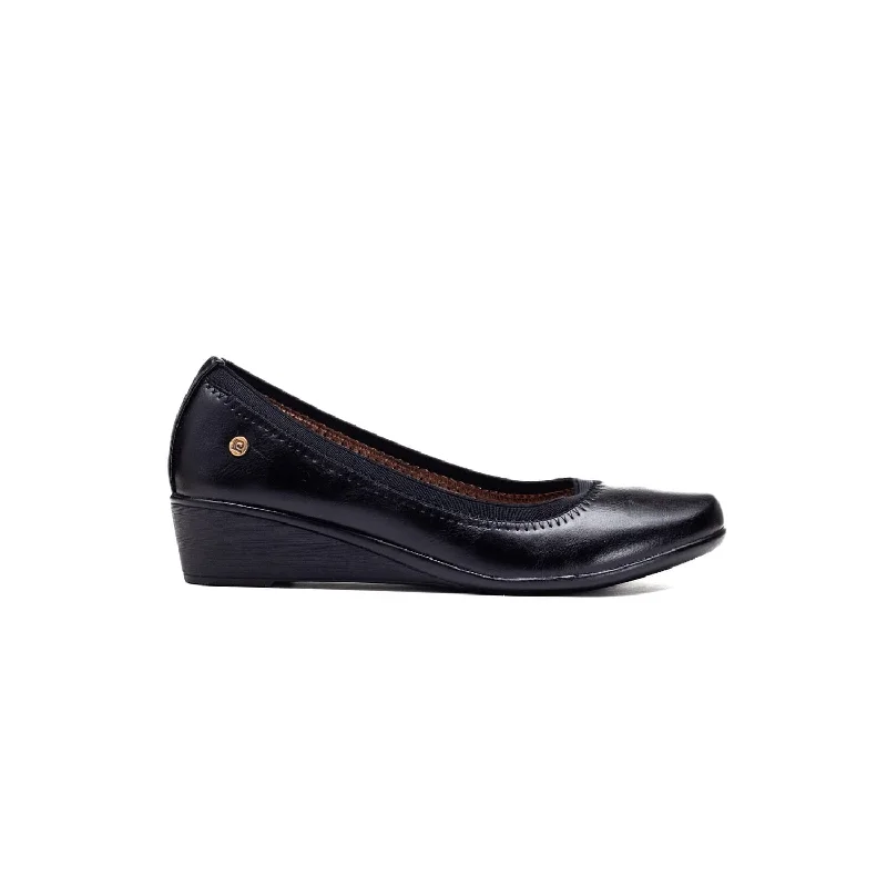 Pierre Cardin Pcl00287 Ladies Charlotte Shoes Black---Fashionable Kitten Heels for Date Night