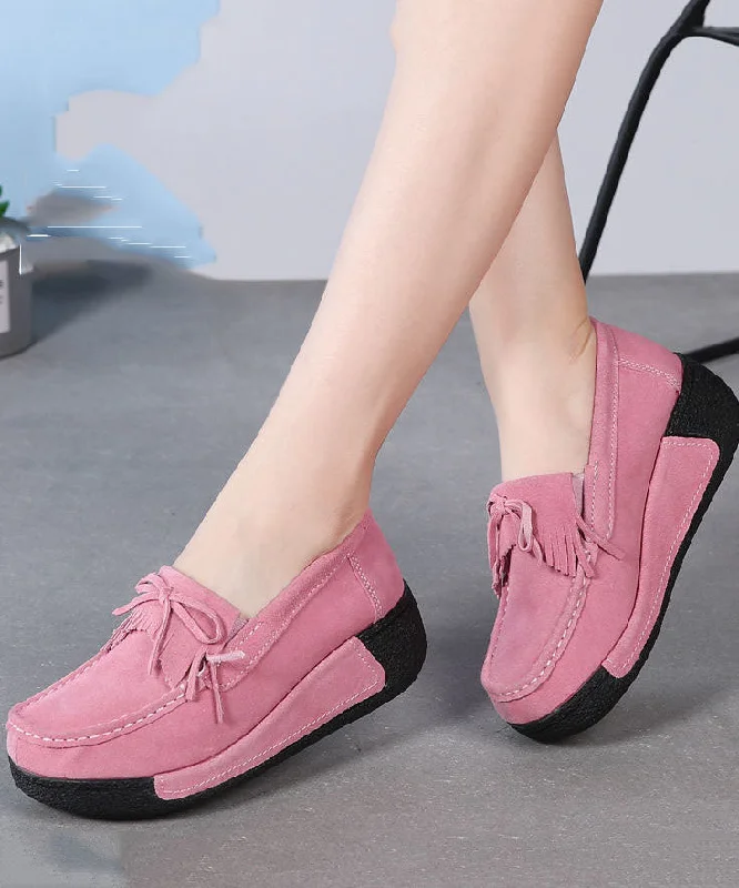 Versatile Heeled Sandals for Any Occasion---Pink High Wedge Heels Shoes Wedge Fitted High Wedge Heels Shoes